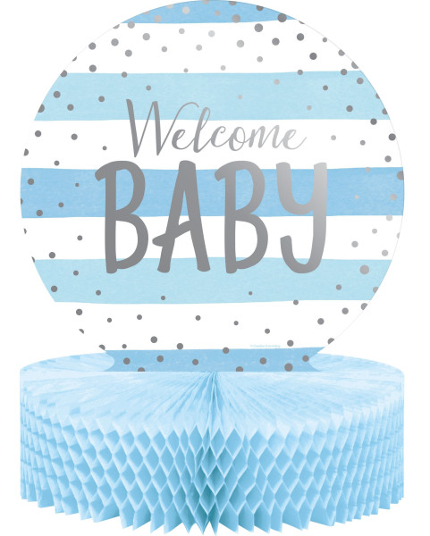 Welcome Baby Boy-standaard 23 x 30,5 cm