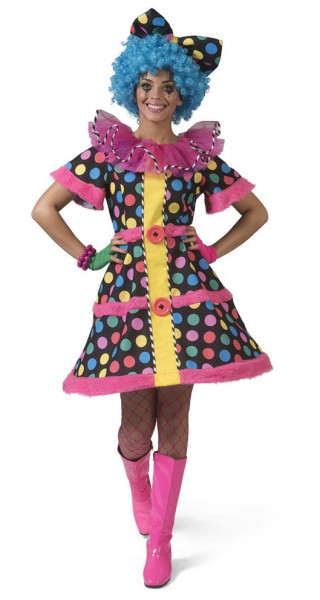 Funny Dolly clown costume for women