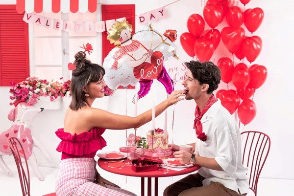 Romantische Valentinstags Girlande 1,5m 3
