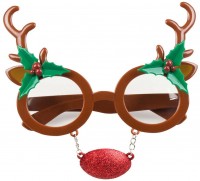 Vista previa: Lindas gafas de reno para Navidad
