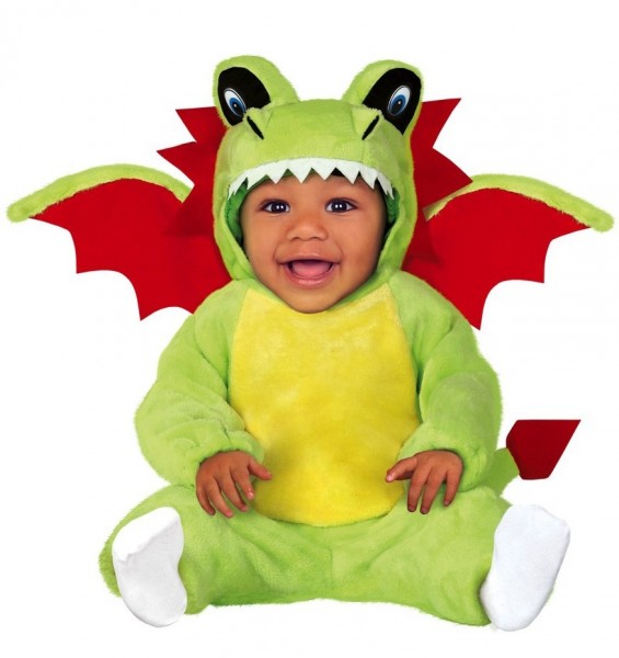 Sweet dragon plush costume for babies