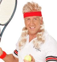 Widok: Blond peruka z lat 80. z pałąkiem na głowę
