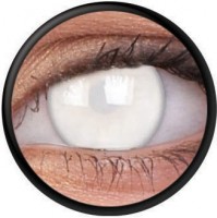 Weiße Kontaktlinse Blind White