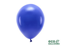100 øko-pastelballoner kongeblå 26cm