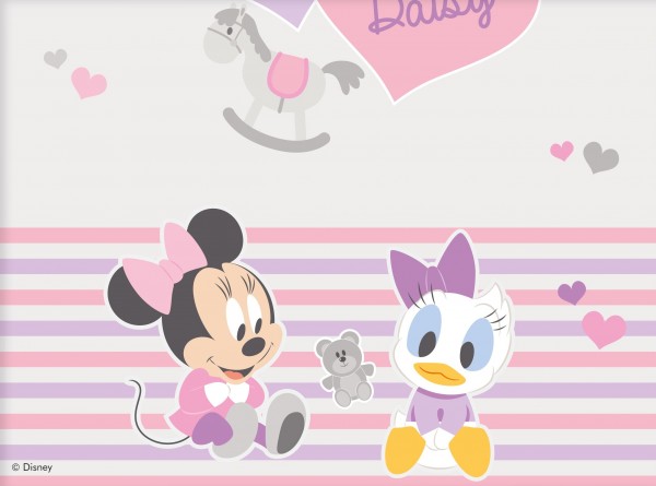 Obrus Baby Minnie Mouse & Daisy Sweet Angel 120 x 180 cm
