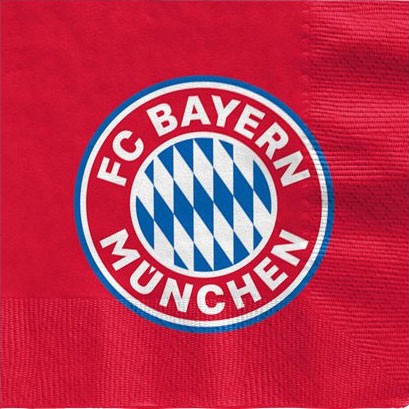 20 FC Bayern München Servietten 33cm