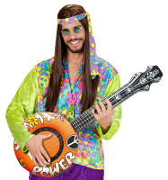 Banjo hinchable hippie