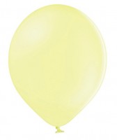 Oversigt: 50 Partystar balloner pastellgul 30 cm