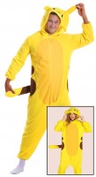 Yellow chinchilla overall for adults