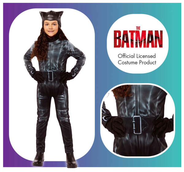 Catwoman Kostüm für Mädchen 6