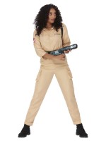 Vorschau: Ghostbusters Overall Damenkostüm mit Waffe