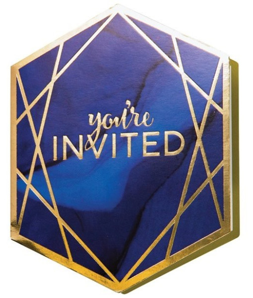 6 Luxurious Party Invitation Cards