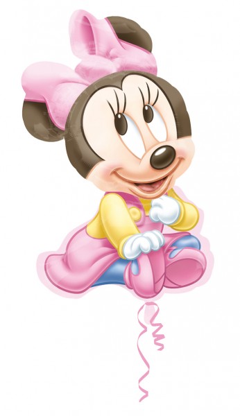 Ballon en aluminium pour bébé Minnie Mouse