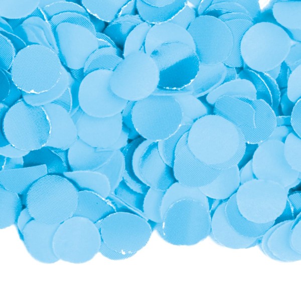 Papieren confetti in babyblauw 100g