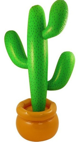 Opblaasbare cactus Mexico 86cm