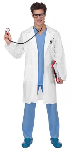 Doctor Ross kostume til mænd 3
