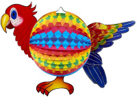 Preview: Pageno parrot lantern 45cm