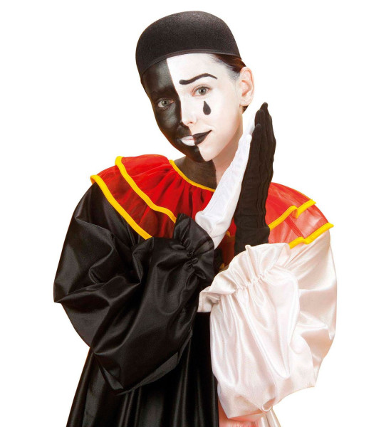 Schwarzer Chapeau Pierrot Pantomime Hut 2
