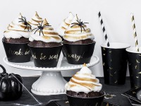 6 moldes para cupcakes Halloween Be Scary