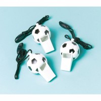 12 soccer whistles