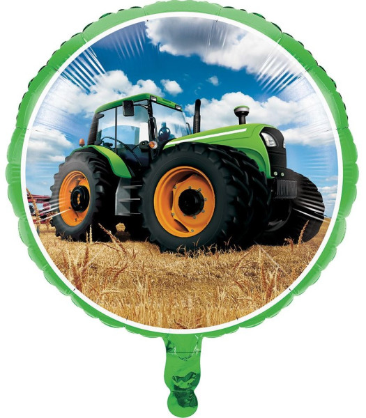 Tractor Party Foil Balloon 46cm