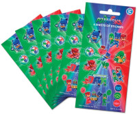 6 sticker sheets PJ Masks