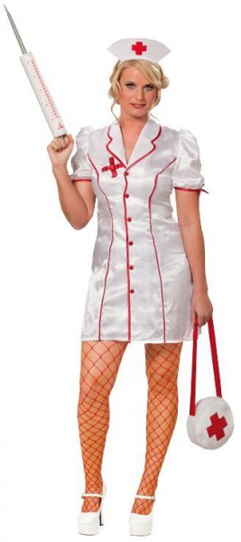 Krankenschwester Set Haube und Tasche