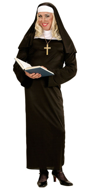 Kloster Nonne Hedwig Damen Kostüm 3