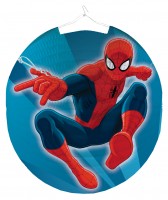 Spiderman On A Mission Lantern Round 25cm
