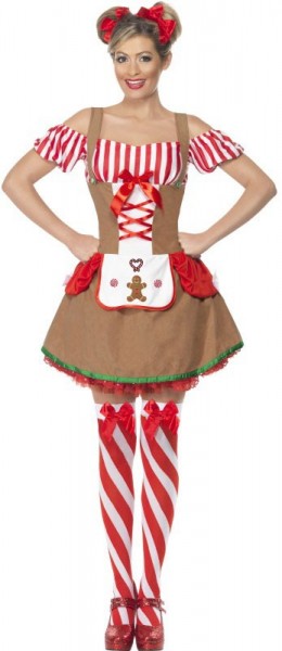 Gingerbread lady Anna kostume