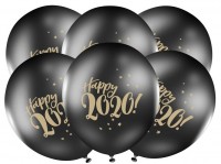 Vista previa: 50 globos Happy 2020 30cm