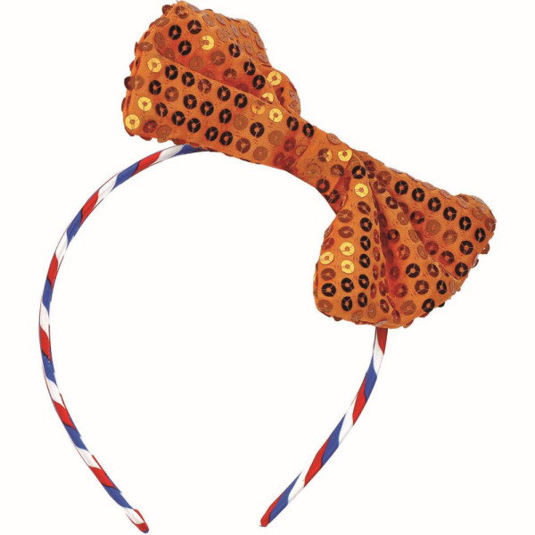 Holland headband with bow tie