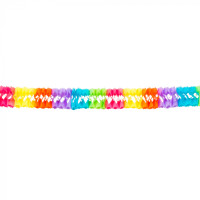 Colorful party garland 600cm