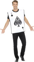 Hearts of spades playing cards costume