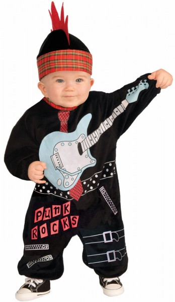 Mini rock star Johnny child costume