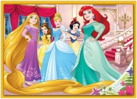 Widok: Puzzle 4 w 1 księżniczki Disneya