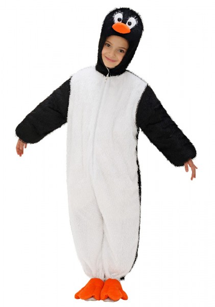 Platschi pinguïn kostuum kinderjumpsuit