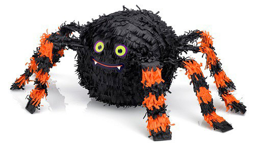 Piñata araña Happy Halloween