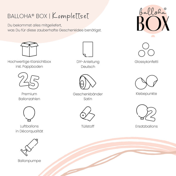 Balloha XL Geschenkbox DIY Pretty Pink 25 4