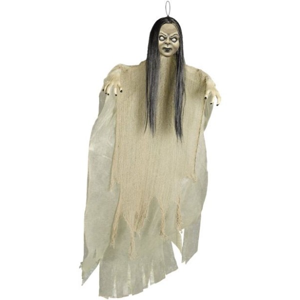 Zombie kvinna dekoration figur 1,2m