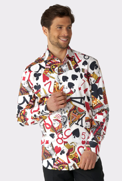 OppoSuits playing cards shirt