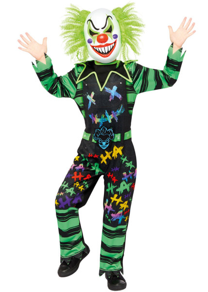 Horror Haha clown costume for children