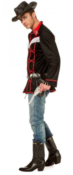 Schwarzes Cowboyhemd Raphael 3