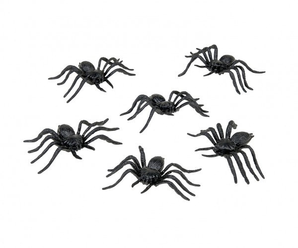6 araignées de décoration d'Halloween Freddy