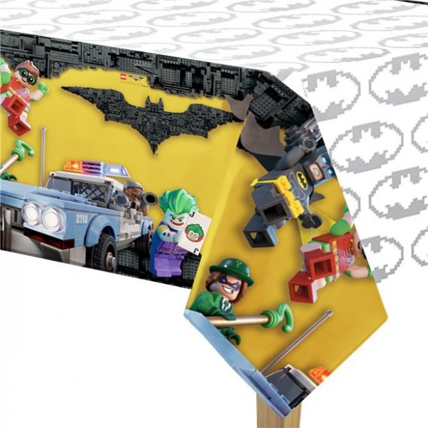 Lego Batman Movie plastic tablecloth 1.2 x 1.8m