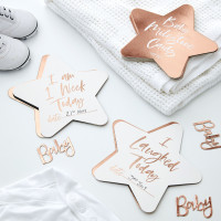 Preview: 24 Newborn Star milestone cards
