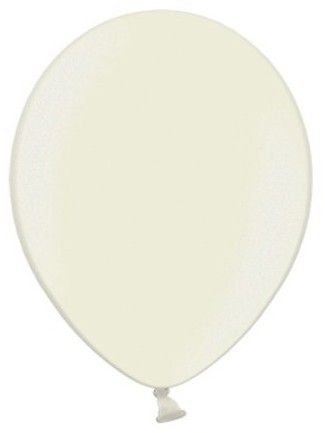 100 Palloncini Light Cream metallizzati 23cm