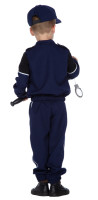 Anteprima: Costume da poliziotto per bambini con cuffia