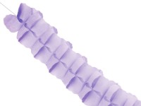 Preview: Ruched garland Norma lavender 3m