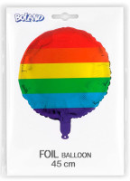 Widok: Balon foliowy cały kolorowy 45cm